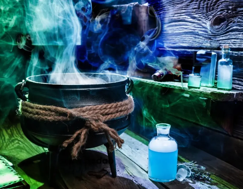 Cauldron and potions
